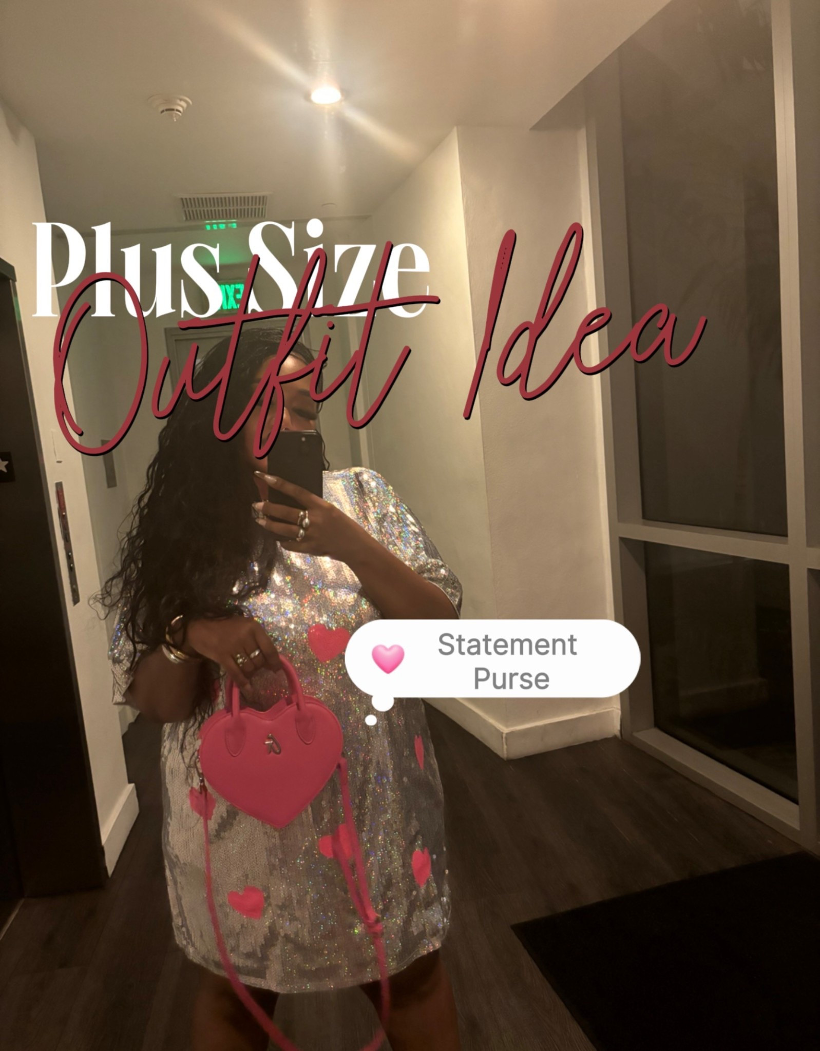 Date night, but make it fun and a little extra. I loved pairing this look with this heart-shaped bag because it adds the perfect statement without doing too much.

This is one of those outfits that just makes you feel good when you put it on. Easy, comfortable, and still feels put together.

If you are looking for plus size date night outfit ideas, this is a good one to recreate. And the bag gives that affordable luxury feel while still being under $100.

Statement purse, cute, and something that pulls the whole look together.

From Glam-Aholic Lifestyle

Linked on my LTK


#LTKPlusSize #LTKootd