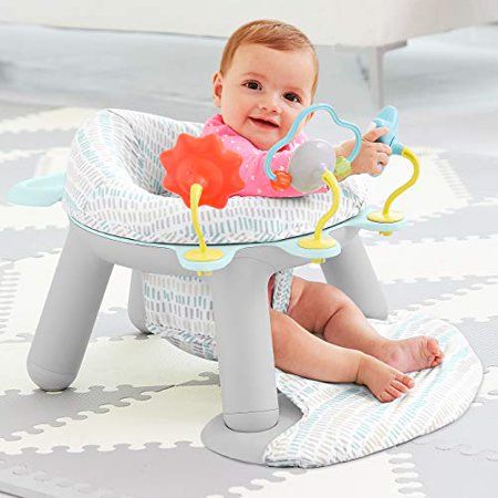 Skip Hop Silver Lining Cloud Baby Chair: 2-in-1 Sit-up Floor Seat & Infant Activity Seat | Walmart (US)