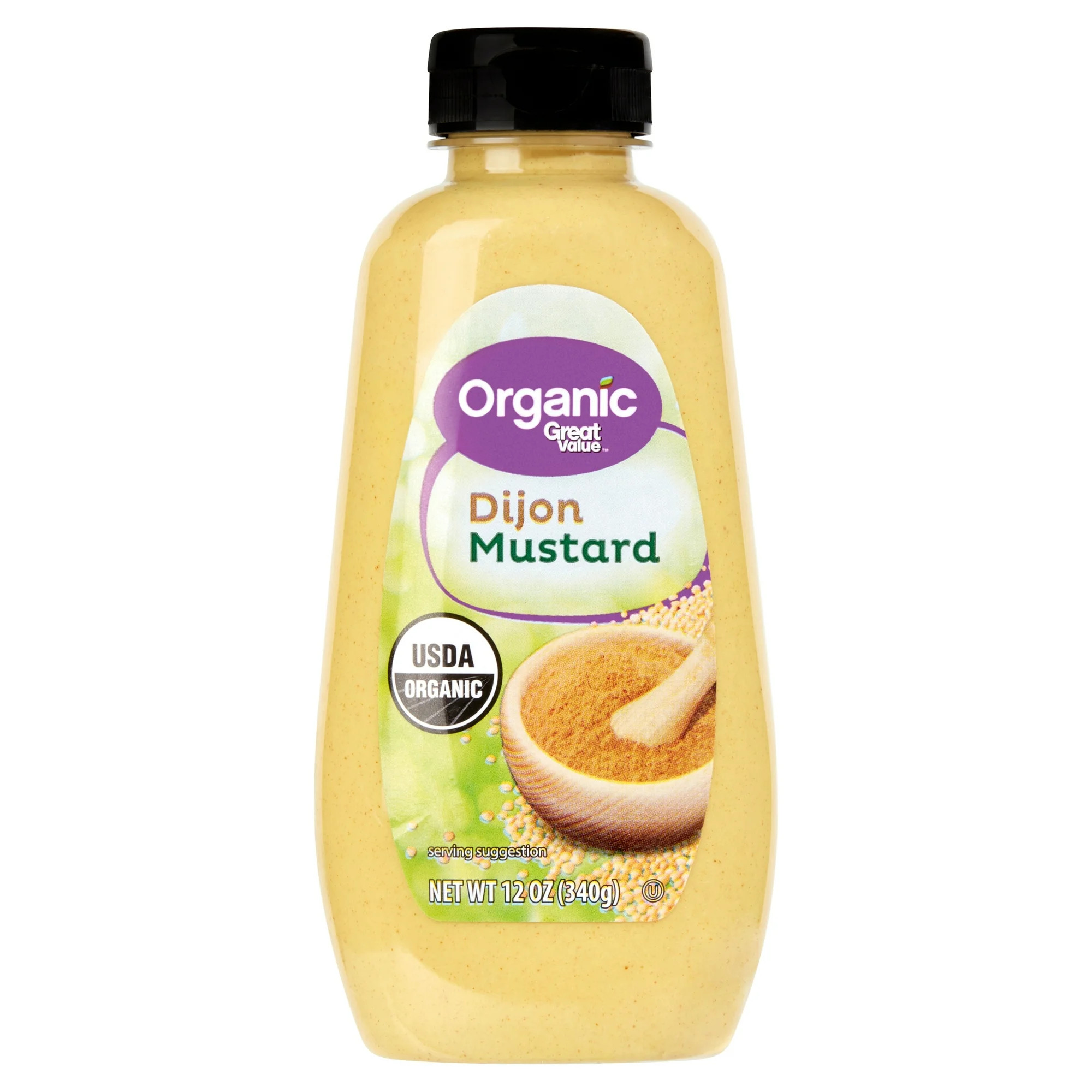 Great Value Organic Dijon Mustard, 12 oz | Walmart (US)