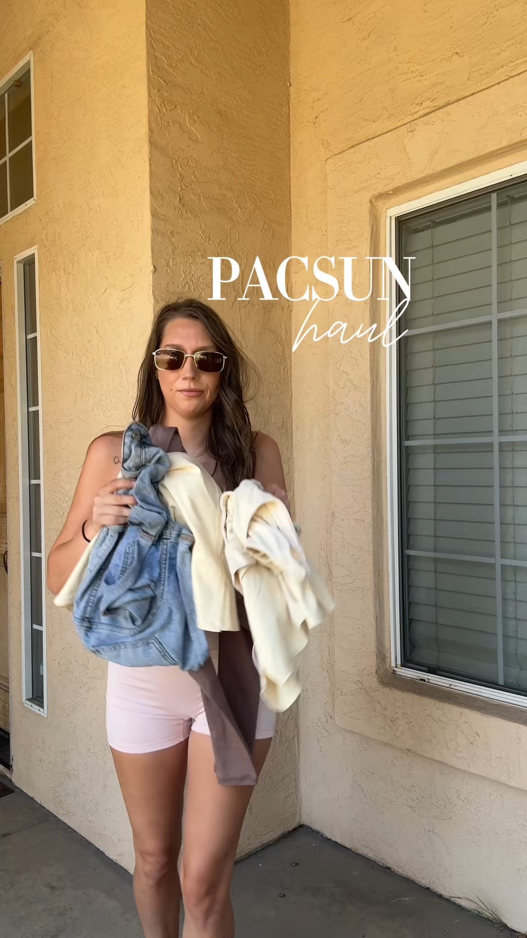 PACSUN PAC 1980 HAUL 

Bralette: Size Small
PInk Bodysuit: XS 
Brown Bodysuit: Size Small 
Yellow Skirts: Size Small 
Shoes 7.5

#ltksummeredit 

#LTKActive #LTKStyleTip #LTKPetite