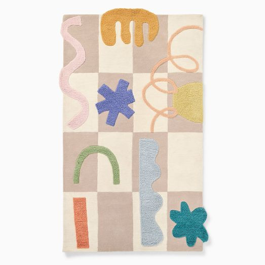Eva Chen Playful Shapes Rug | West Elm (US)