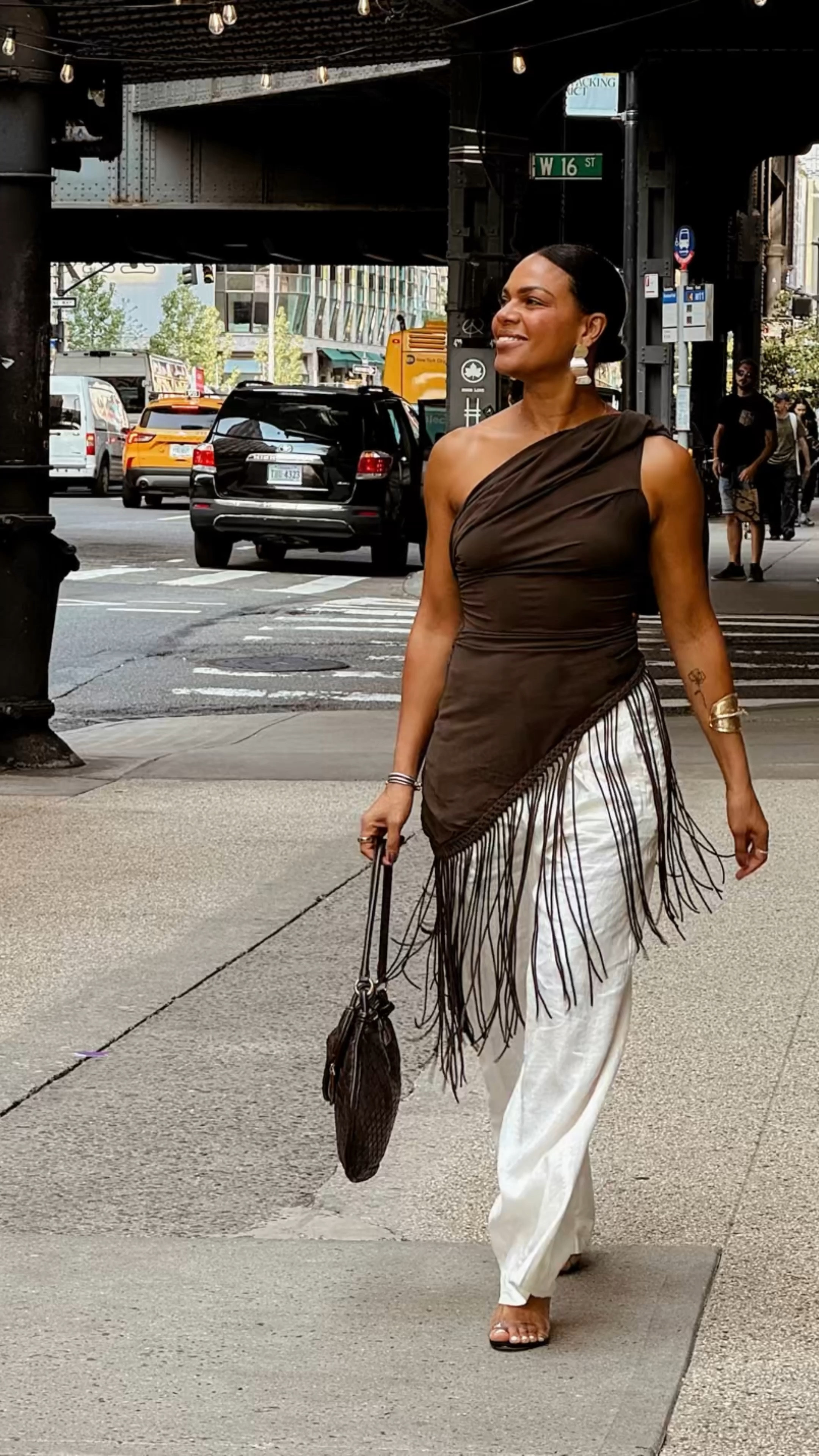 At 49, l am sitting here in tears thinking about how I could have let fear stop me, and simply not start. I just got to take one of my 4 sons with me to #NYFW. He is witnessing what it looks like to not know the outcome, to be afraid, but to try anyway. What is it for you? Writing a book? Starting a business? Going back to school? Learning to paint? Maybe it's a career to another city, or taking care of your body. All Knowi I started creating content at almost 45 years old.
Whatever it is, whatever your age, it's not too late for you, either :) you may get tired of hearing it but I feel like there's a call on my life to encourage other women.
So prepare to be sick of me, nudging you on.

#LTKStyleTip #LTKOver40 #LTKNYFW