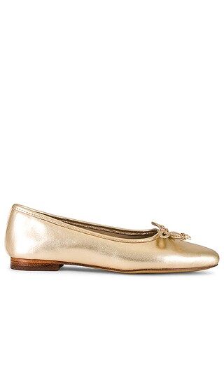 Meadow Ballet Flat in Gold | Revolve Clothing (Global)