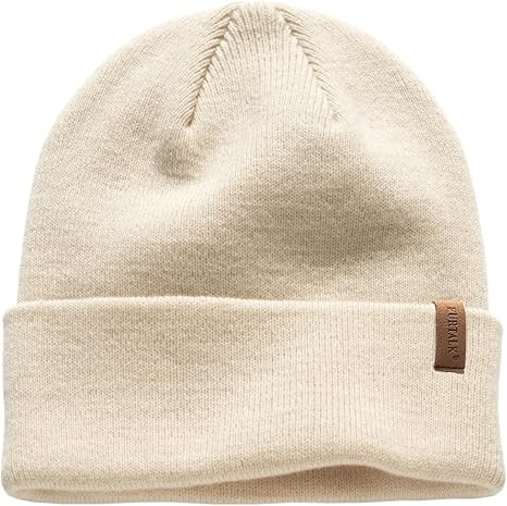 FURTALK Beanie for Men Women Cuffed Thick Knitted Unisex Winter Hat Beanies Skull Cap | Amazon (US)