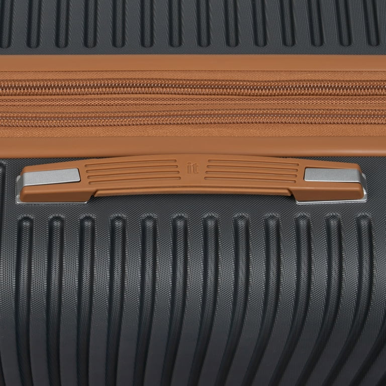 it luggage Replicating Hardside 31" Large Checked Expandable Fashion Spinner Luggage, Gray | Walmart (US)