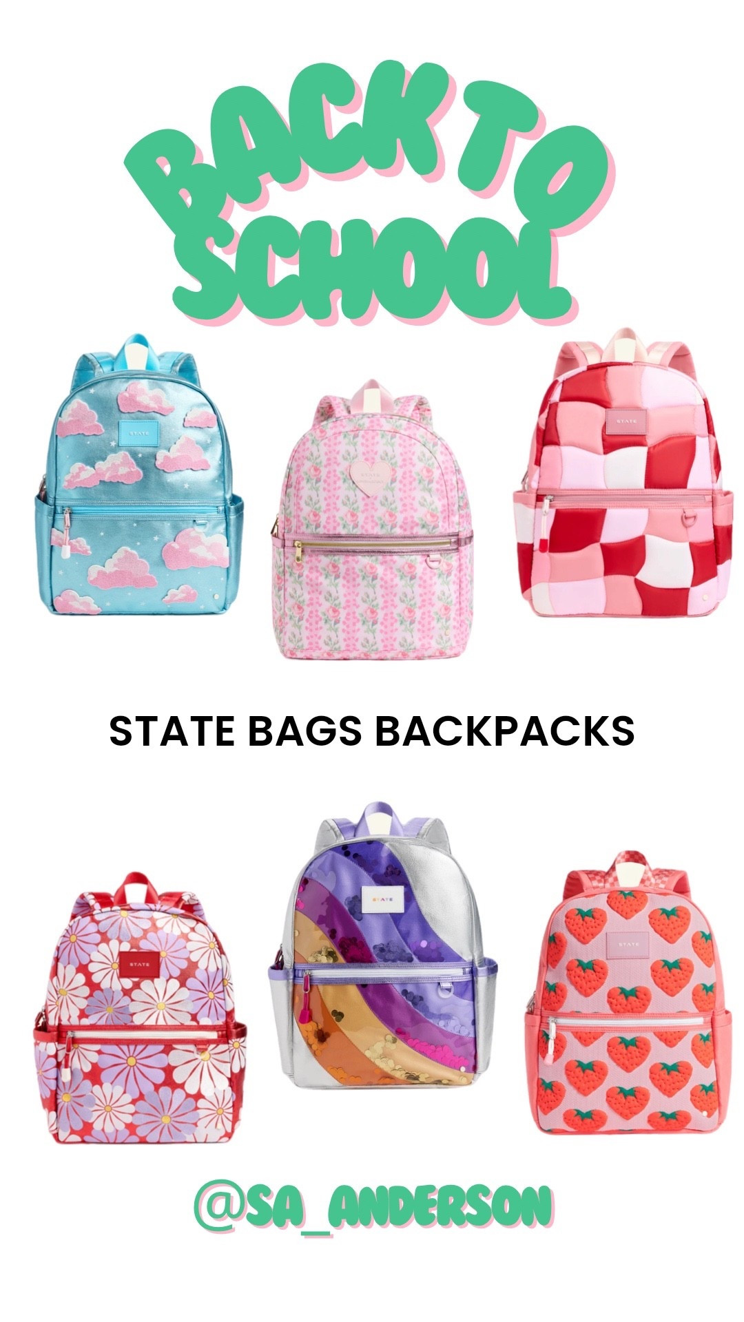 Such high-quality and the cutest prints and colors! #backtoschool #statebags #kidsbackpacks

#LTKFindsUnder100 #LTKFamily #LTKKids