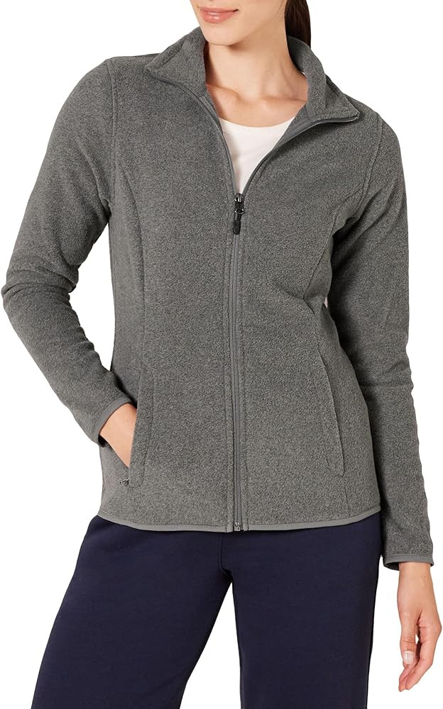 Amazon Essentials Women's Classic-Fit Full-Zip Polar Soft Fleece Jacket (Available in Plus Size) | Amazon (US)