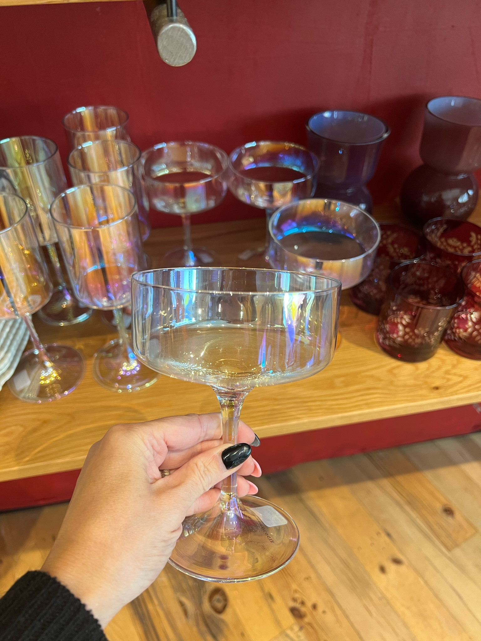 Beautiful coupe glasses for cocktails, champagne and martinis — perfect glassware for the bar cart. Perfect drinkware and wine glasses for holiday entertaining. 

These are from AnthroLiving. But we’ve included more affordable options from Amazon Below  . 

#LTKfindsunder50 #LTKhome #LTKparties