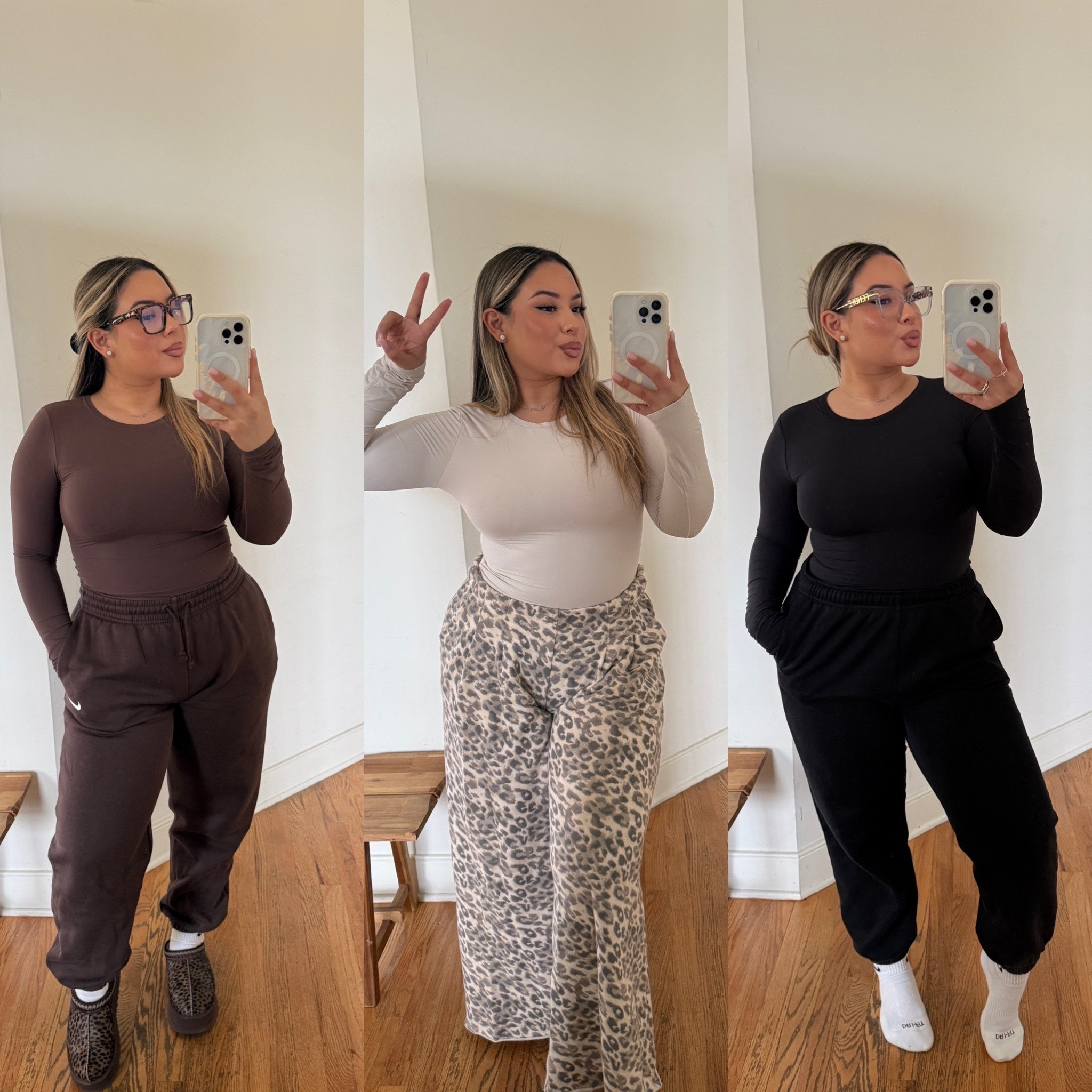 The best tees everrrr🤎 these come in reg & padded versions, wearing a size M for ref. 

#LTKFindsUnder50 #LTKMidsize