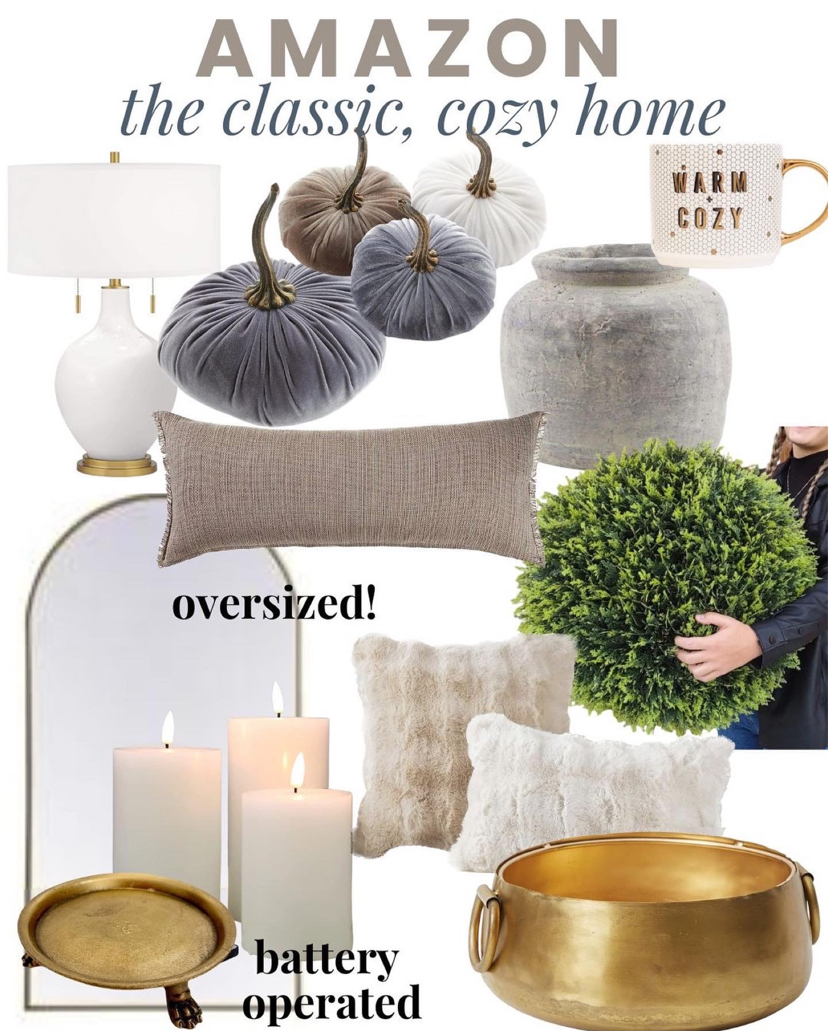 Cozy fall home decor on Amazon

#LTKHoliday #LTKSeasonal #LTKhome