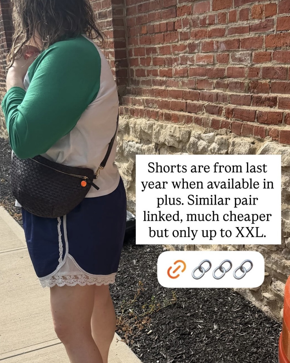 A dupe for these shorts that a lot of people asked me about from my last post! The ones in this picture are from last year and plus size; the shorts linked here only go up to XXL but are significantly cheaper.

#LTKPlusSize #LTKMidsize