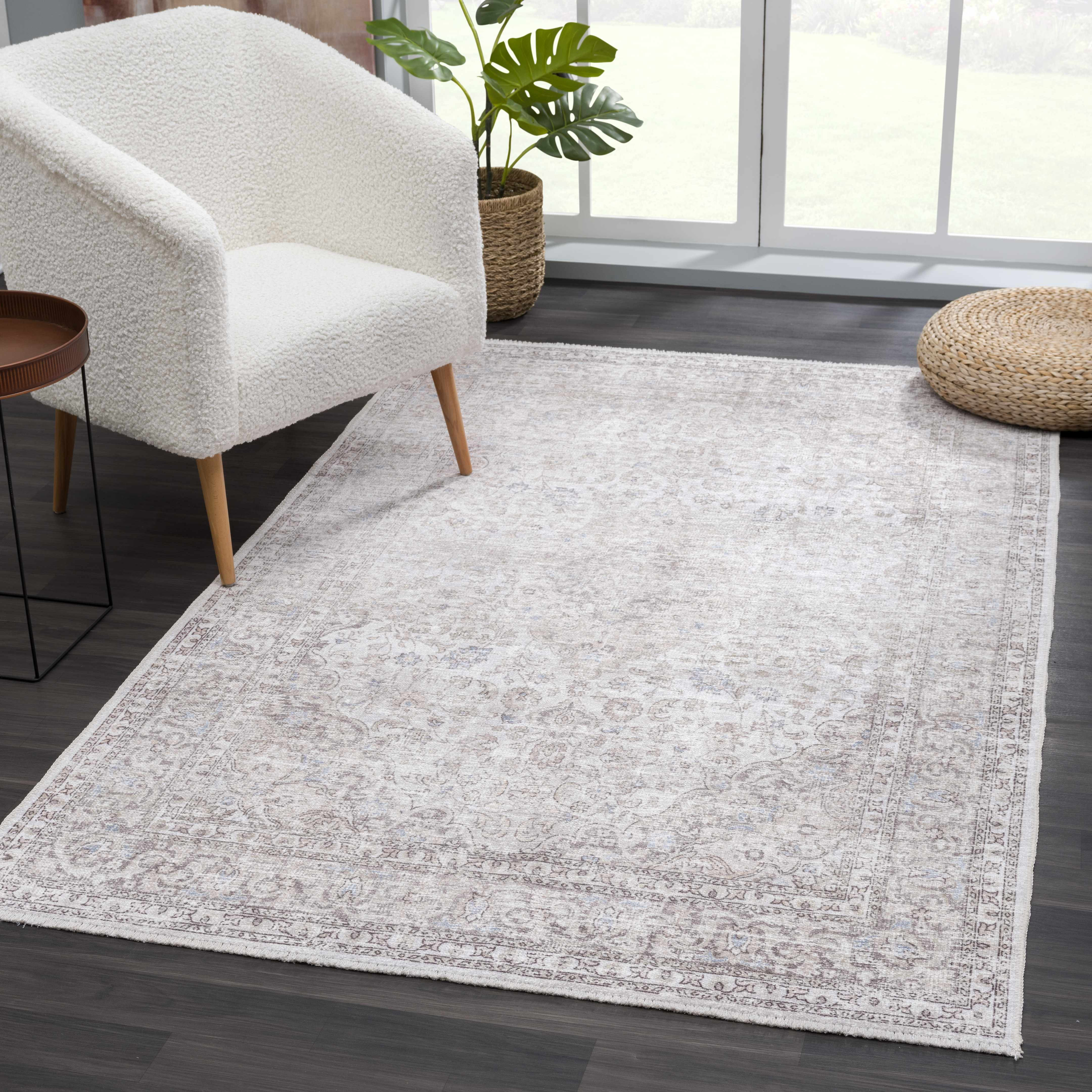HOLI HOL-2301 2'7""x4' Traditional,Vintage Washable Area Rug - Hauteloom | Boutique Rugs