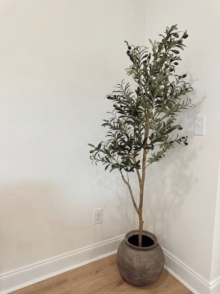 Team outdoor planters for the indoor fake olive trees. I love the textured/ weathered boho feel. We have two of these artificial trees in our home and LOVE them 


#LTKfamily #LTKstyletip #LTKhome