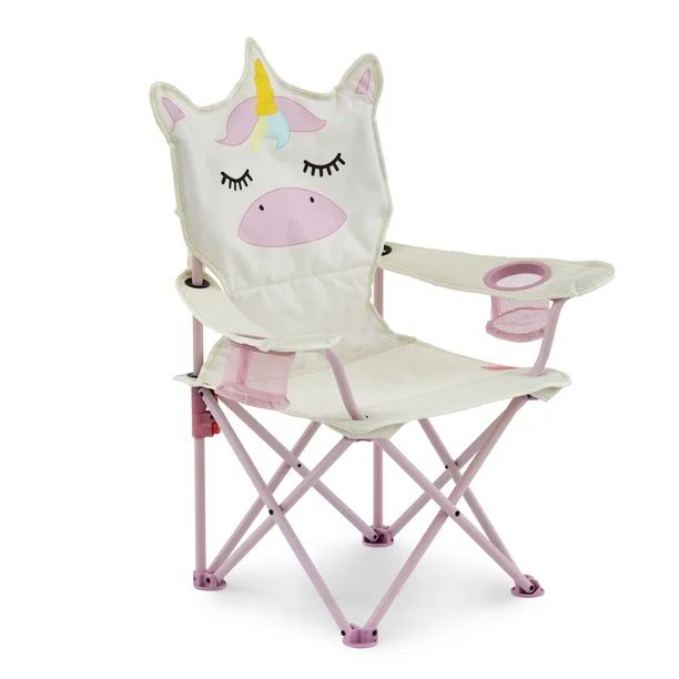 Firefly! Outdoor Gear Sparkle the Unicorn Kid's Camping Chair - Pink/Off-White Color | Walmart (US)