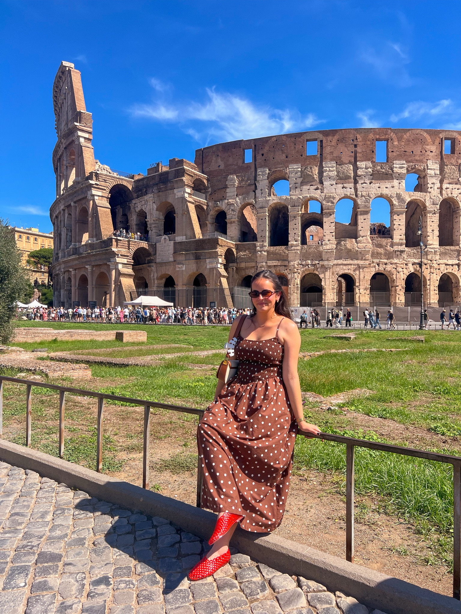 Abercrombie dress, Amazon bag, Amazon sunglasses, Steve Madden red jelly shoes ❤️

#LTKShoeCrush #LTKTravel #LTKStyleTip
