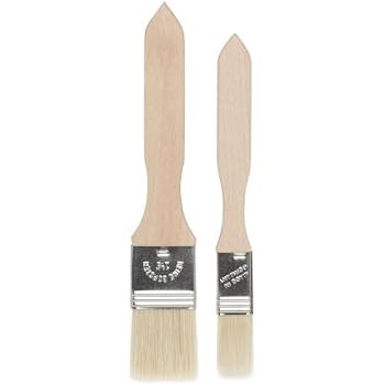Redecker Pastry Brushes with Untreated Beechwood Handles, Set of 2, Multi-purpose Brushes with Na... | Amazon (US)