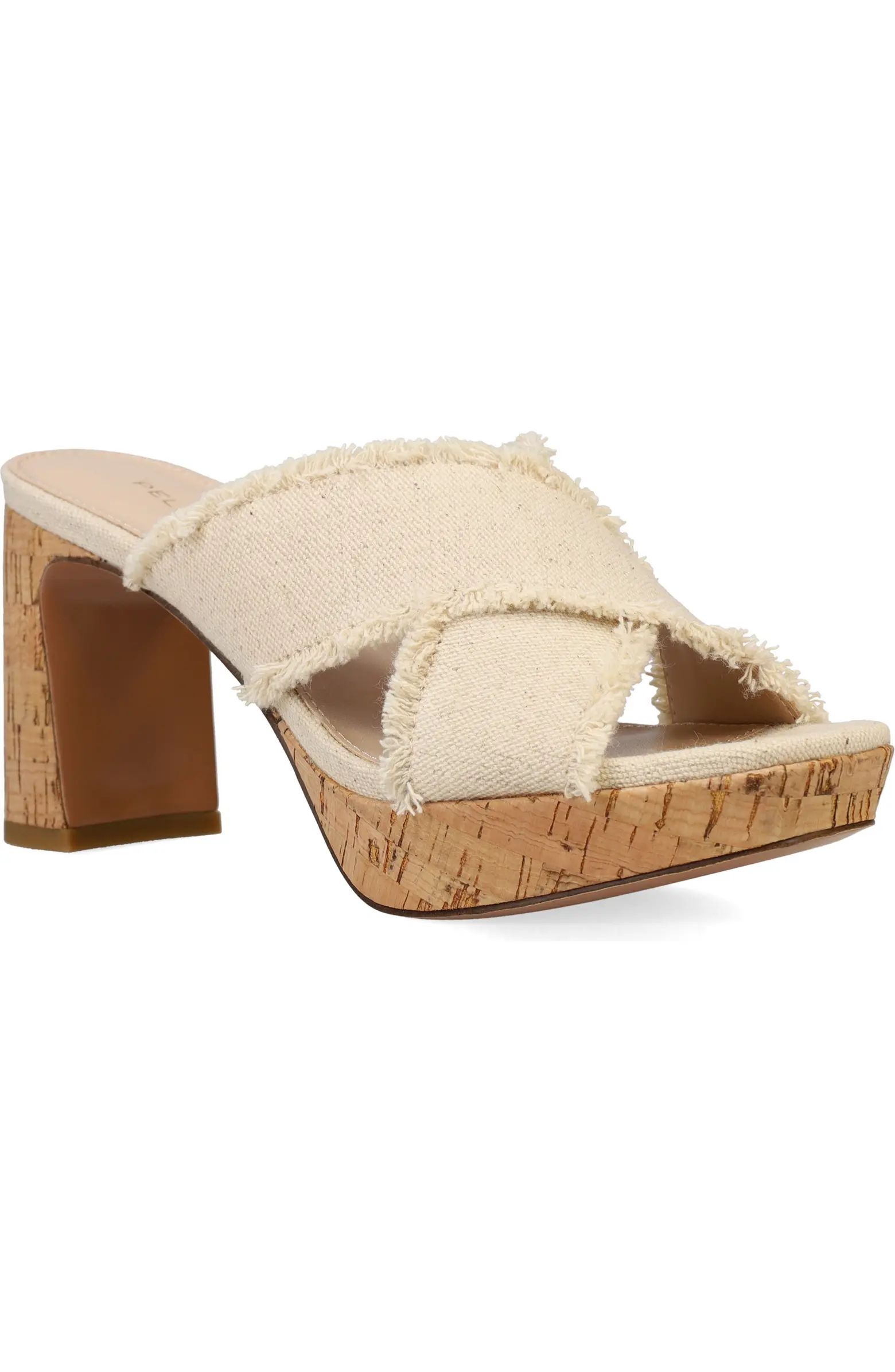 Pelle Moda Danika Platform Slide Sandal (Women) | Nordstrom | Nordstrom