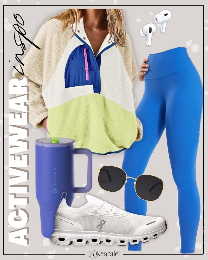 Activewear outfit Amazon active wear workout set exercise leggings shorts sports bra tank top neon yellow green bright blue pink Lululemon fitness look alike CRZ YOGA Gym Workout leggings fleece color block pullover sweatshirt zip up jacket free people hit the slopes fleece jacket inspired white Nike metcon 6 sneakers tennis shoes hydrojug traveler tumbler water bottle AirPod exercise essentials for women strength training New Year’s resolutions
.
.
.
Fitness Wear, Activewear, exercise outfit, workout leggings, sports bra, Lulu lemon, free people motion active athleisure
.

Amazon fashion, teacher outfits, business casual, casual outfits, neutrals, street style, Midi skirt, Maxi Dress, Swimsuit, Bikini, Travel, skinny Jeans, Puffer Jackets, Concert Outfits, Cocktail Dresses, Sweater dress, Sweaters, cardigans Fleece Pullovers, hoodies, button-downs, Oversized Sweatshirts, Jeans, High Waisted Leggings, dresses, joggers, fall Fashion, winter fashion, leather jacket, Sherpa jackets, Deals, shacket, Plaid Shirt Jackets, apple watch bands, lounge set, Date Night Outfits, Vacation outfits, Mom jeans, shorts, sunglasses, Disney outfits, Romper, jumpsuit, Airport outfits, biker shorts, Weekender bag, plus size fashion, Stanley cup tumbler
.
Target, Abercrombie and fitch, Amazon, Shein, Nordstrom, H&M, forever 21, forever21, Walmart, asos, Nordstrom rack, Nike, adidas, Vans, Quay, Tarte, Sephora, lululemon, free people, j crew jcrew factory, old navy


#LTKootd #LTKActive #LTKfitnessgoals