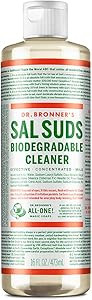 Dr. Bronner's 16oz Sal Suds All-Purpose Biodegradable Cleaner - For Floors, Laundry, Dishes | Amazon (US)