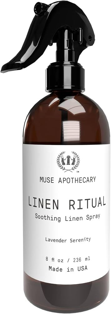Muse Apothecary Linen Ritual - Aromatic, Soothing, and Relaxing Linen Spray for Bedding, Laundry ... | Amazon (US)