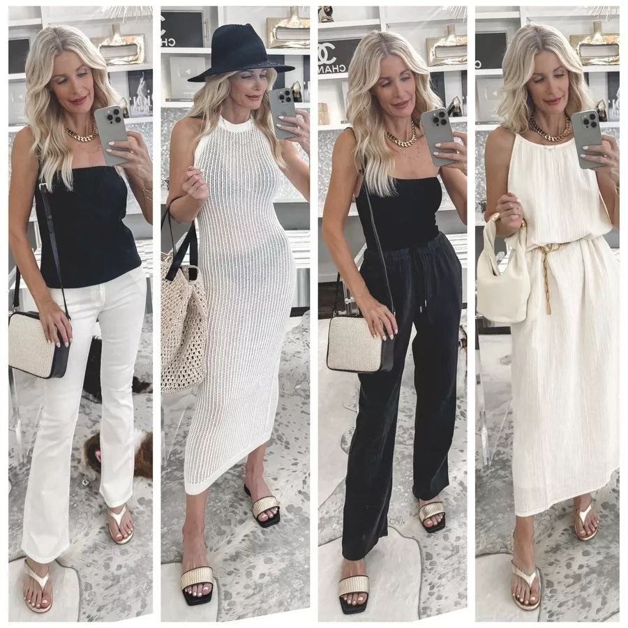 Loving these 4 fabulous summer looks perfect for so many different occasions! Everything is very high quality AND UNDER $100! All pieces run tts, I’m wearing an XS in everything and a size 24 x 30 in the jeans.

#LTKFindsUnder100 #LTKOver40 #LTKStyleTip