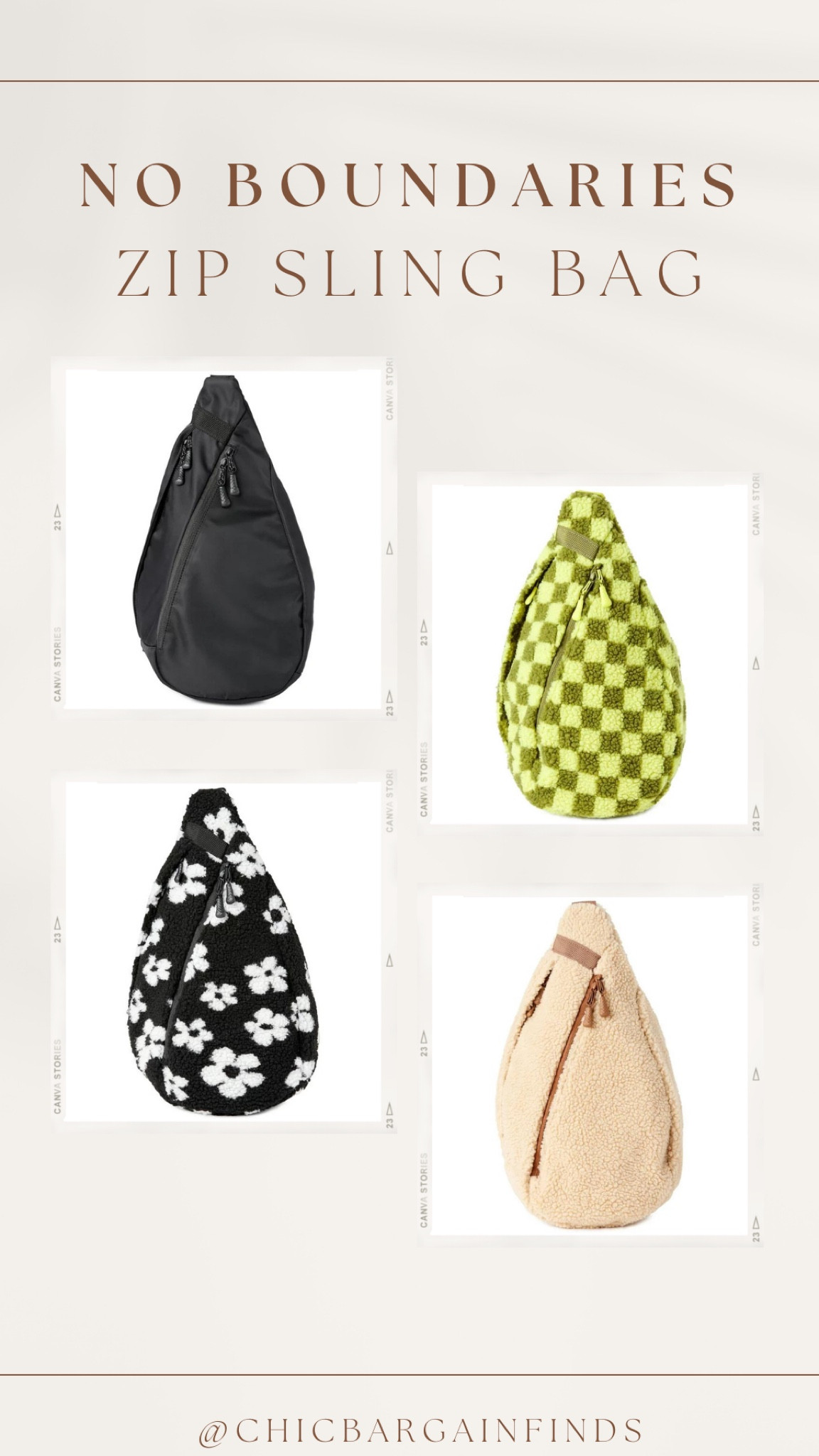 No Boundaries Zip Sling Bag 

#LTKitbag #LTKGiftGuide #LTKFind