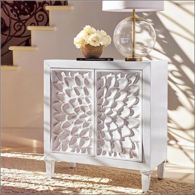White 2-Door Accent Cabinet | Wayfair North America