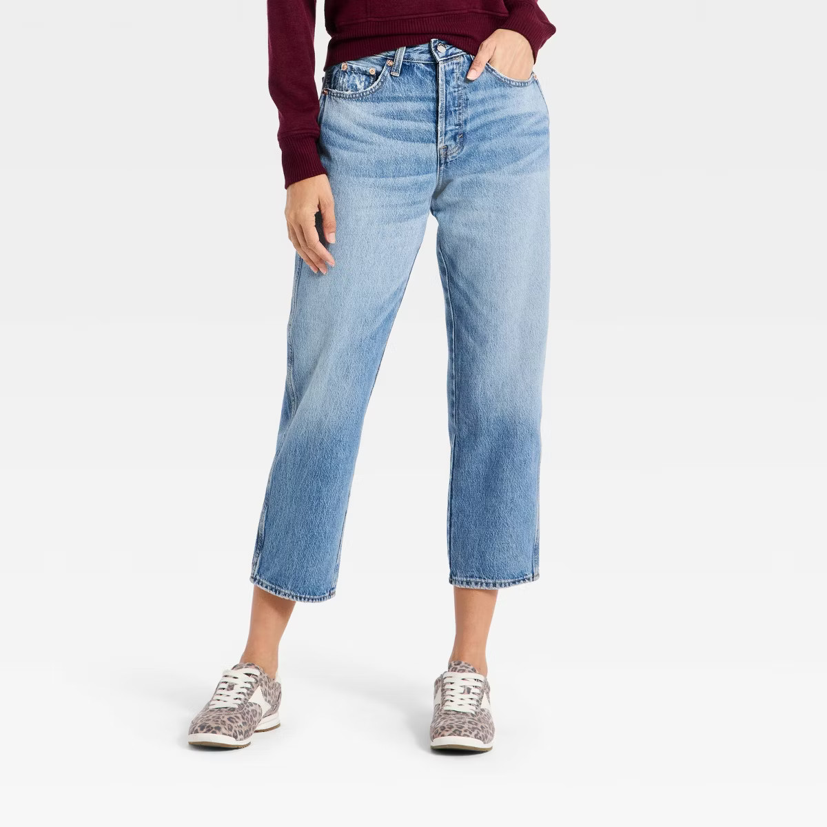 Women's Mid-Rise Boyfriend Jeans - Universal Thread™ | Target