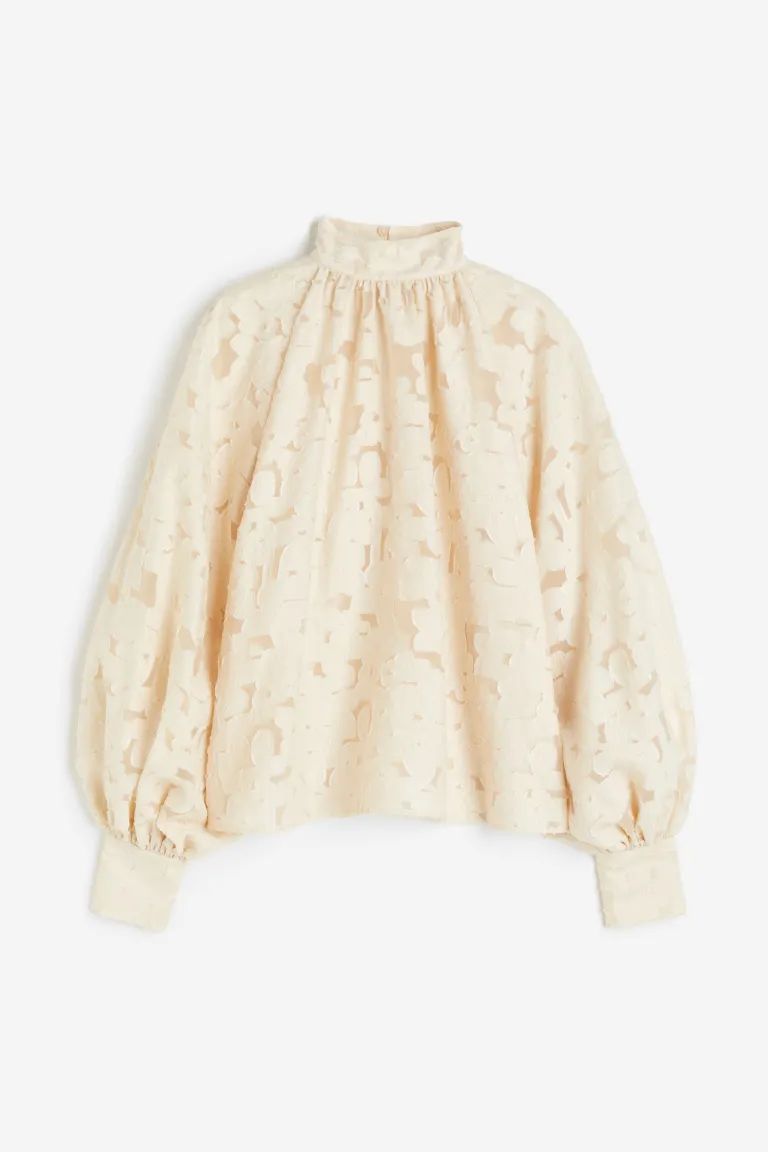 Textured-weave Blouse | H&M (US + CA)