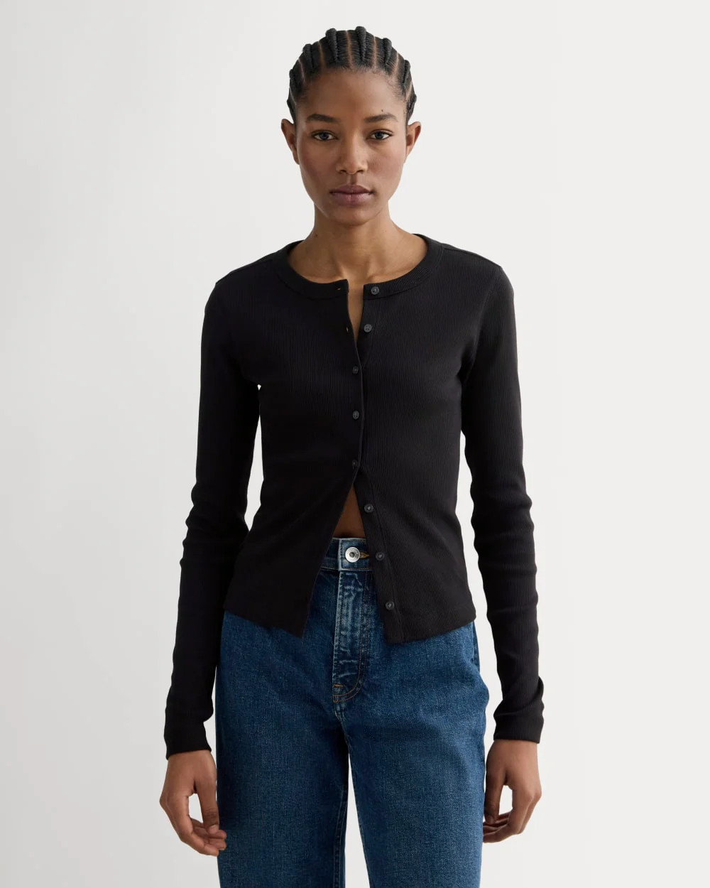 The Selfie Cardigan | Black | Everlane