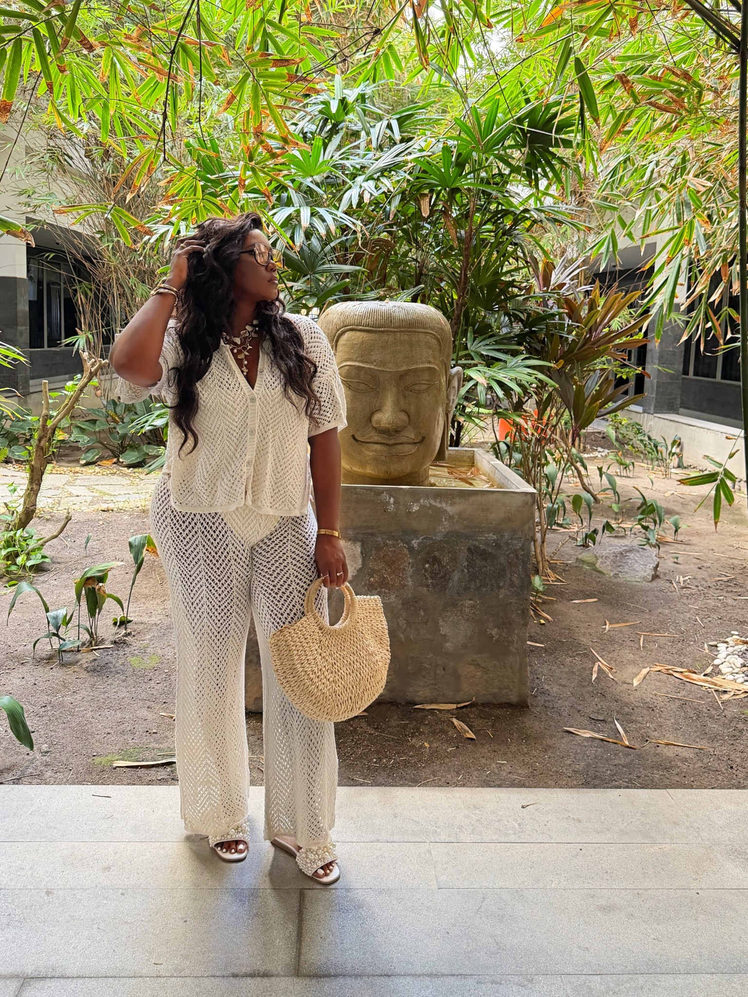 Somewhere warm and sunny ☀️ #ootd #travelvibes #vacaylooks #outfitinspo 

#LTKMidsize #LTKootd #LTKgrwm