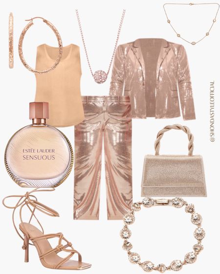 New years look, Macys new year look, plus size outfit Inspo, gold jumpsuit , gold purse, gold jewelry

#LTKplussize #LTKstyletip