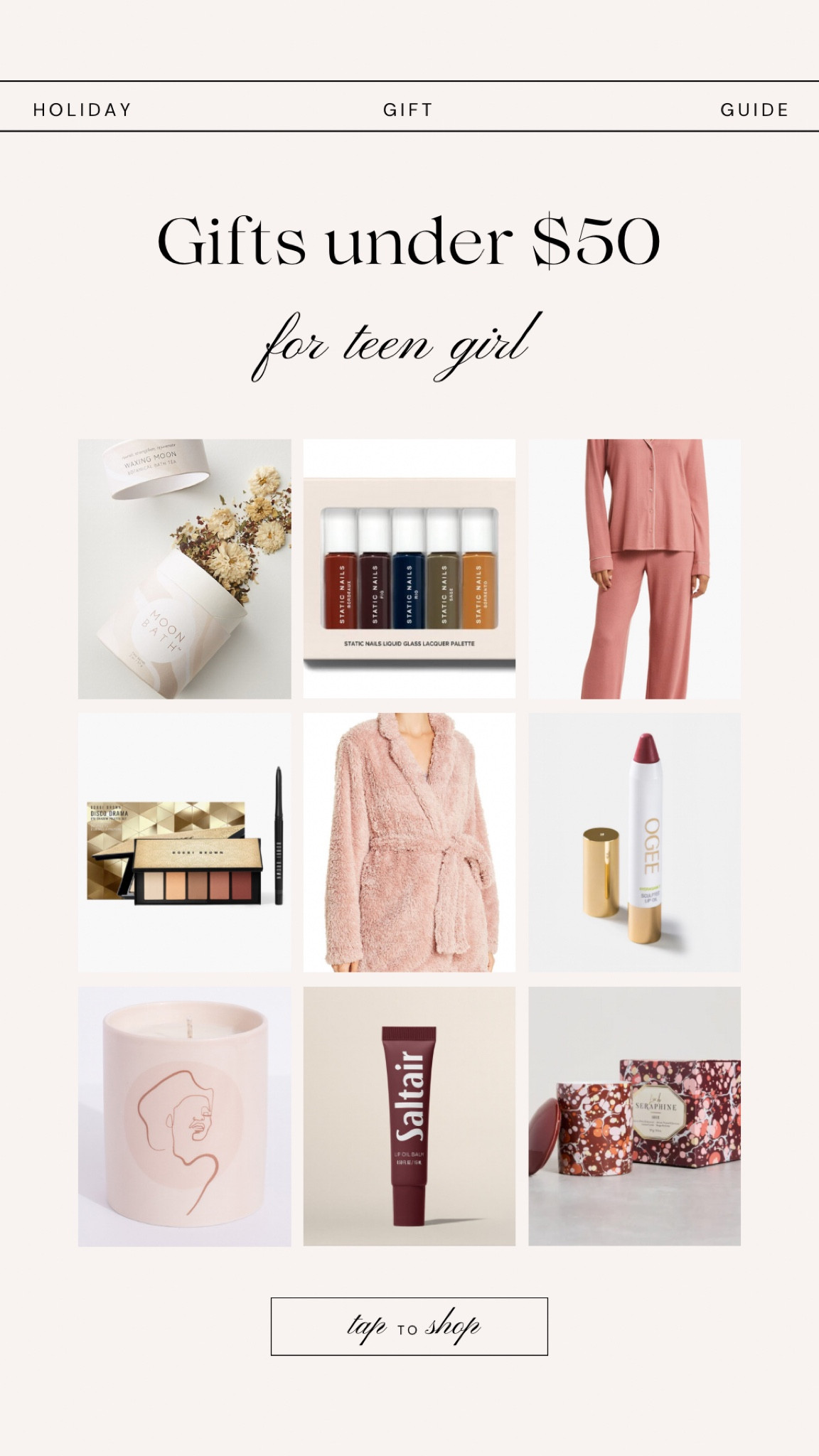 Shop these gift ideas for your teen girl  

#LTKHoliday #LTKGiftGuide #LTKfindsunder50