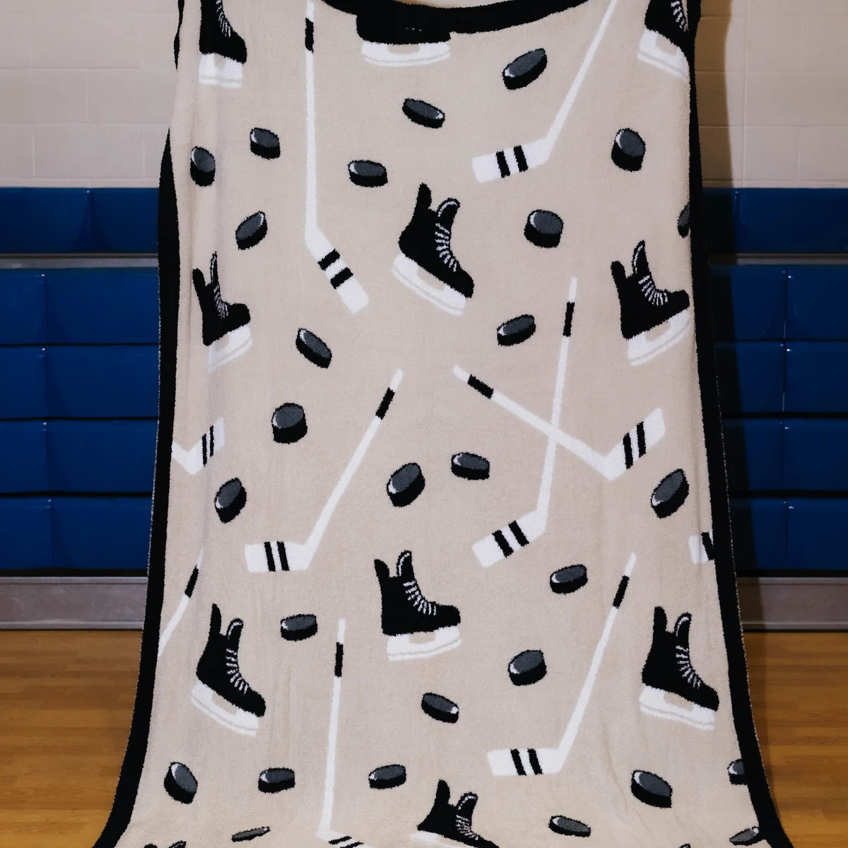 Hockey Blanket 60x80 | Cozy Sports Throw | Staykation