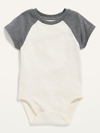 Unisex Raglan Bodysuit for Baby | Old Navy (US)