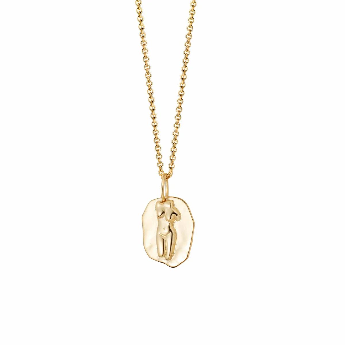 Aphrodite Necklace 18ct Gold Plate | Daisy London Jewellery