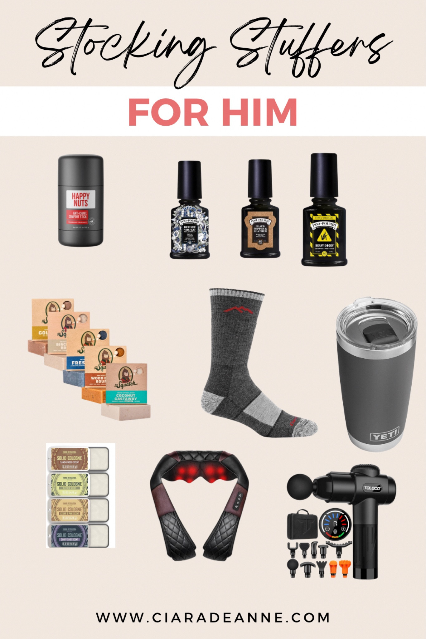 Perfect stocking stuffers for him - these would also be great for a secret Santa!

#LTKSeasonal #LTKFindsUnder50 #LTKMens