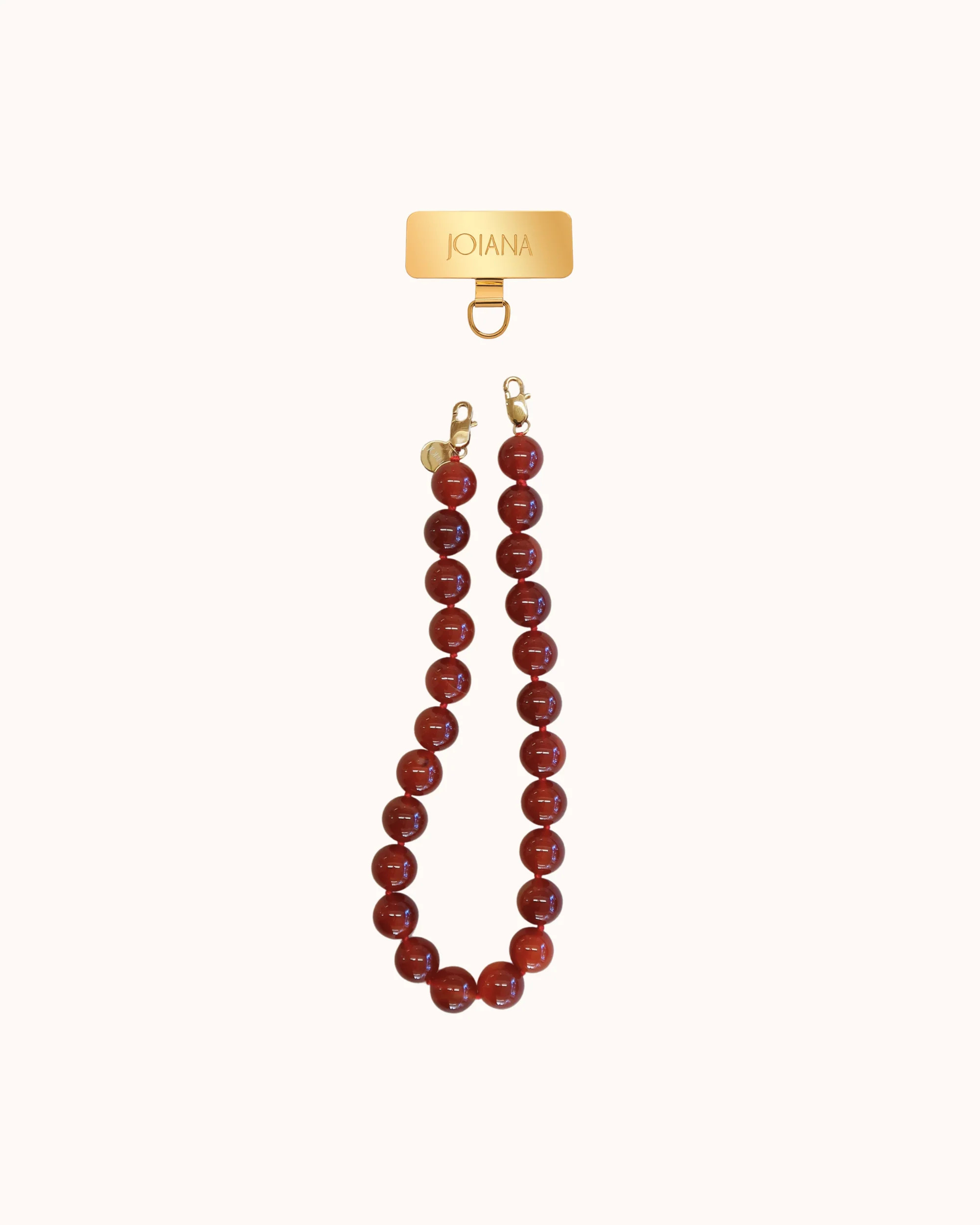 The Everywhere Phone Strap - Crimson | Joiana Jewelry