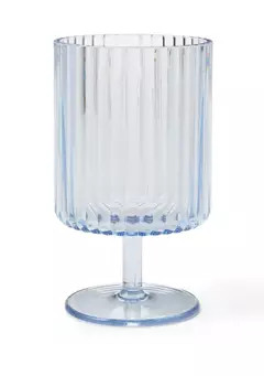 Crown & Ivy™ Clear Fluted Acrylic Goblet - Set of 4 | Belk