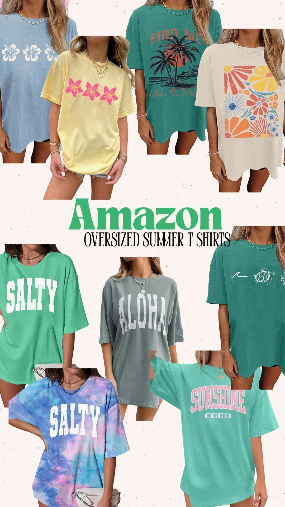  Love these bright colored beachy oversized tops from Amazon. Perfect for the beach, pool and summer vacations! I always love wearing these over swim suits too. Soo many cute vibrant colors. They are over sized so make sure you down size if you don’t want it too big. 💖🌸🦋💙 #amazon 

#LTKSwim #LTKTravel #LTKSeasonal