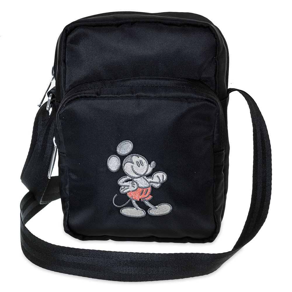 Mickey Mouse Genuine Mousewear Crossbody Bag – Black | Disney Store