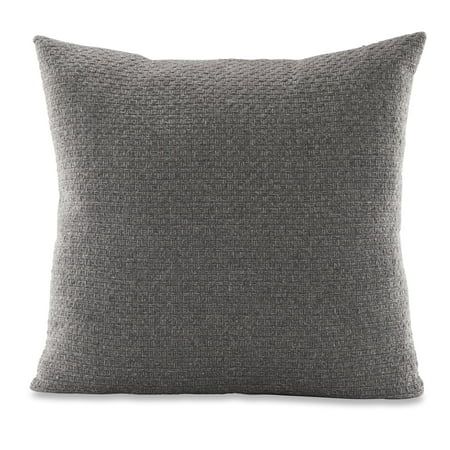 Better Homes & Gardens Waffle Weave Decorative Throw Pillow, 24" x 24", Grey | Walmart (US)