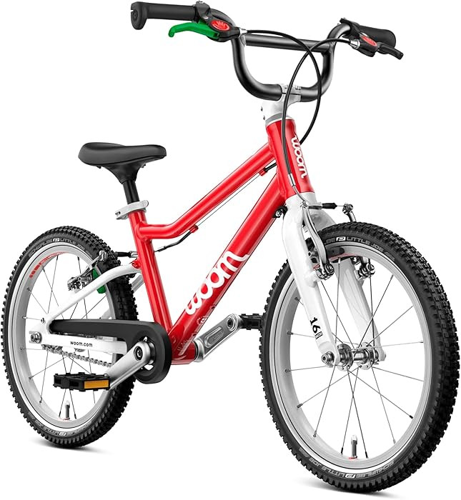 woom GO 3 Bicycle for Children 4 to 6 Years Old, 16-Inch Lightweight Bike with Handbrake, Steerin... | Amazon (US)