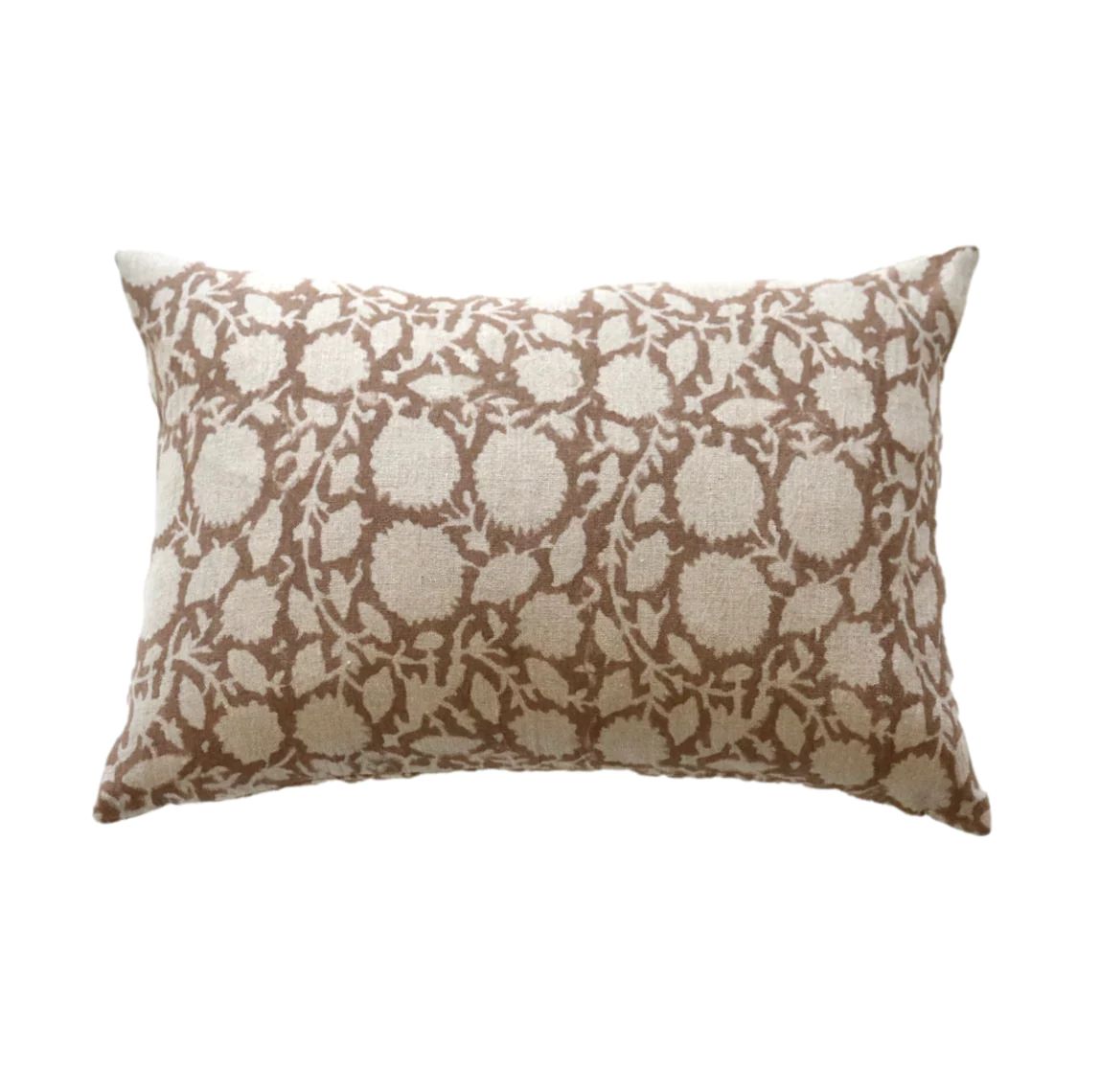 Rory Floral Pillow Cover | Danielle Oakey Interiors INC