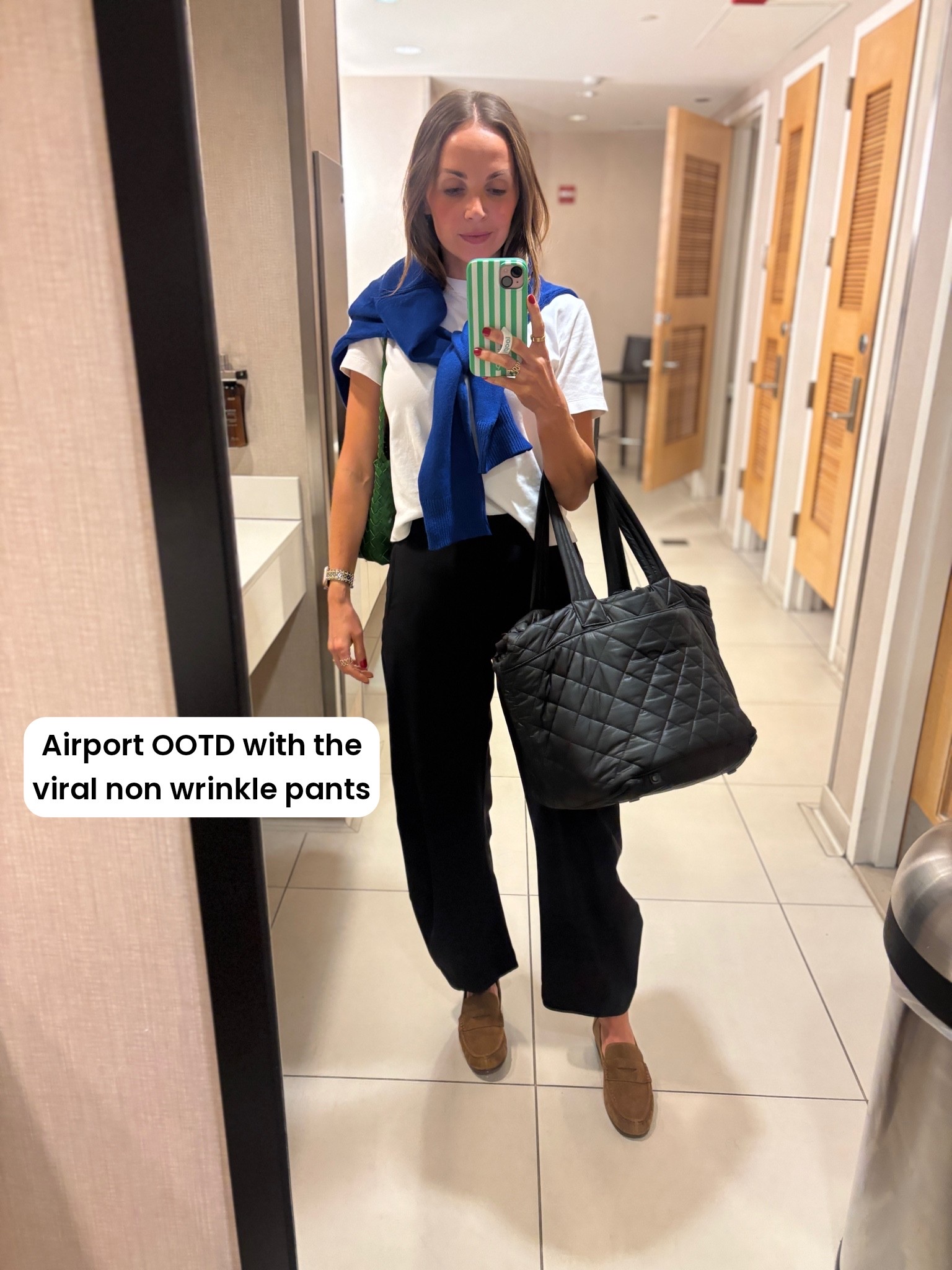 Airport outfit of the day ❤️ wearing a size small tall in the viral @Ruti pants

#LTKdayinmylife #LTKgrwm #LTKootd