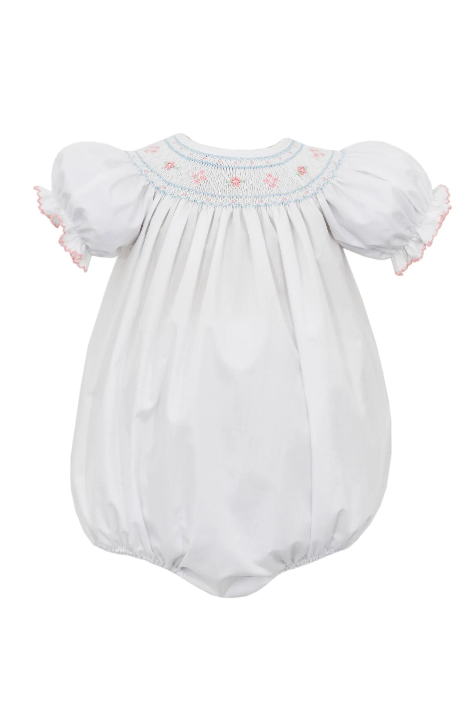 Eloise Smocked Bishop Bubble | Loozieloo