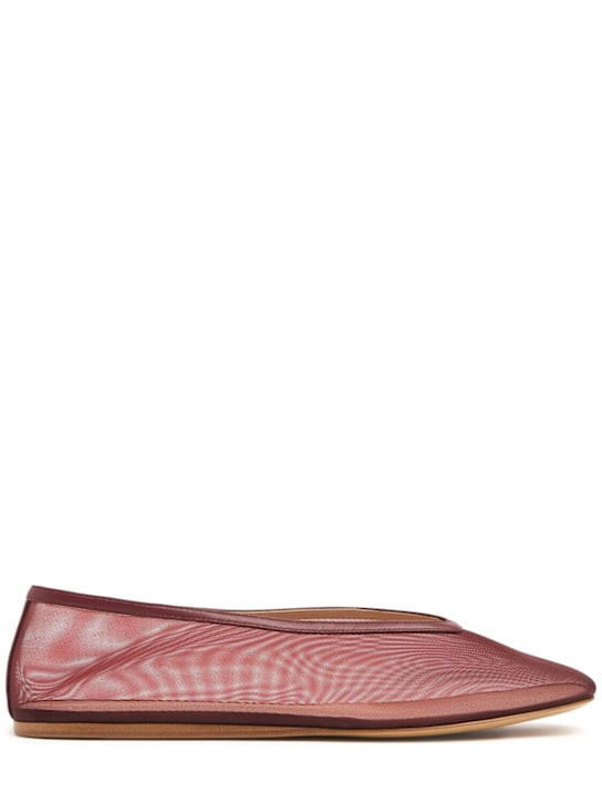 10mm Luna mesh ballerina flats | Luisaviaroma