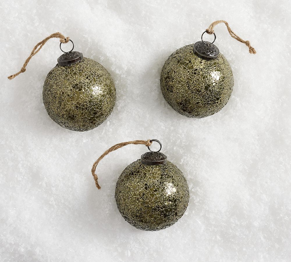 German Glitter Ornaments | Pottery Barn (US)