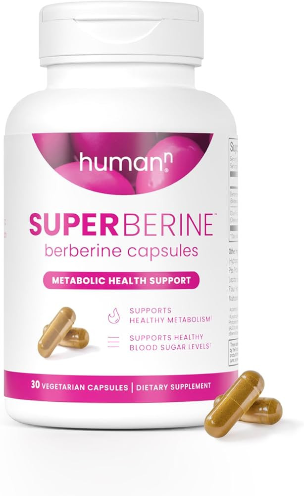 humanN SuperBerine – Berberine + Olive Leaf Extract - Cholesterol & Metabolic Clinically Resear... | Amazon (US)