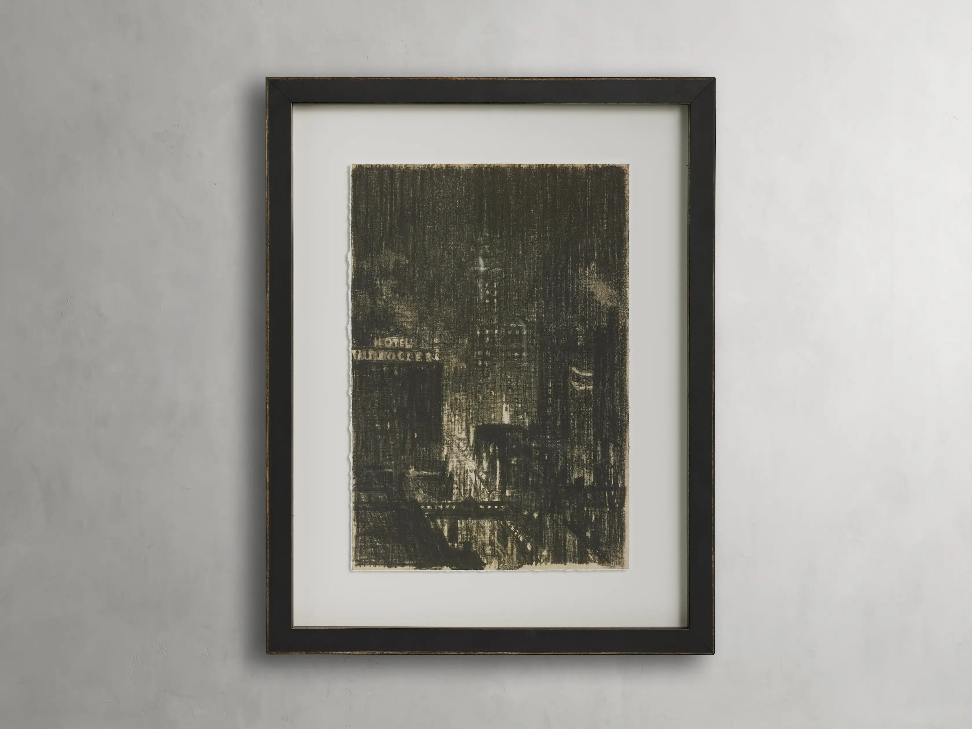Living For The City Framed Print | Arhaus